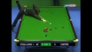 Ronnie O'Sullivan v Ali Carter 147 break