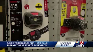 Florida's disaster preparedness sales tax holiday starts Saturday