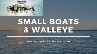 Small Boat Walleye Tactics - Walleye Fishing Tips Presentation at FishUSA's Walleye-Palooza 2024