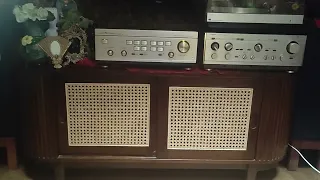 Luxman L-570 Amplifiet with JBL L26 Decade Speaker Test