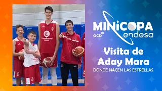 Aday Mara, una visita muy especial | Minicopa Endesa 2024