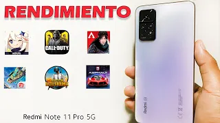 Sirve para GAMING el Redmi Note 11 Pro 5G? | Pruebas de Rendimiento Snapdragon 695/6GB ram