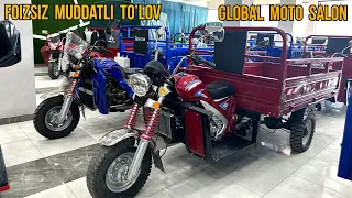 GLOBAL MOTO SALON 0080 | ELEKTRA VA BENZINLI MURAVEY NARXLARI #ASLBOY