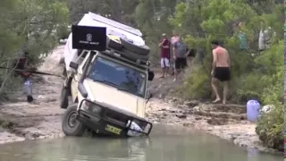 Cape York-August 2012-Sam Creek-Vehicle Rollover