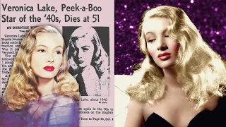 Why Veronica Lake never wanted to be an actress and turned her back on Hollywood: Tragic Life Story