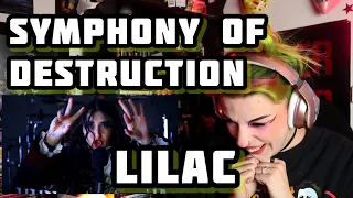 REACTION | LILIAC "SYMPHONY OF DESTRUCTION" (MEGADETH COVER)