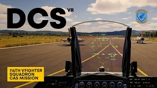 DCS VR RTX 4090 F16C 116th vfighter squadron CAS mission