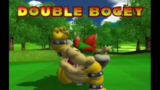 Mario Golf: Toadstool Tour: Double Bogey Animations