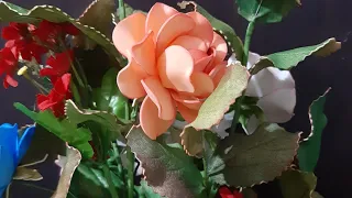 Gardenias en fomi sin molde // La hora del fomi con Irma 💐🍂