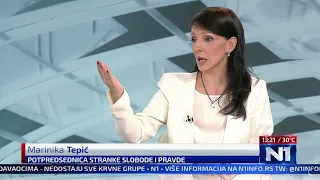 Marinika Tepić - Poslednja opomena Vučiću, da bar jednom misli na živote ljudi a ne na lični rejting