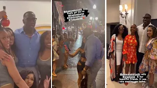 Shannon Sharpe Pulls Up Ladies SCREAM Angela Yee Hugs Shay Shay at Essence Fest