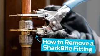 How to Remove a SharkBite Push-To-Connect Fitting