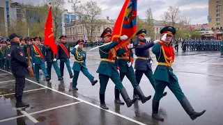 Парад Победы. Генеральная репетиция. Иркутск 07.05.2024