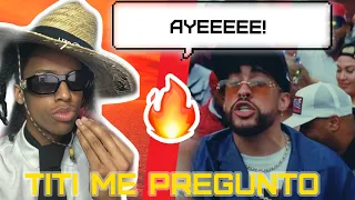 AMERICAN REACTS TO BAD BUNNY! | Tití Me Preguntó (Video) | Un Verano Sin Ti (REACTION)