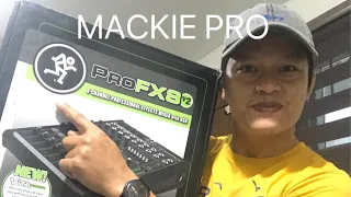 MACKIE PRO FX8 /MIXER TESTING