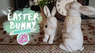 Upscaling Cheap Easter Bunnies - DIY Makeover