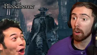 Asmongold Reacts To Epic Bloodborne Trailers