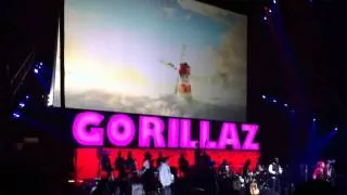 Gorillaz. Minneapolis Target Center. October 17, 2010