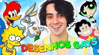 10 ÍCONES GAYS DOS DESENHOS ANIMADOS E FILMES