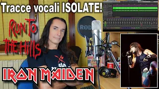 Bruce Dickinson - Tracce vocali isolate - Iron Maiden: Run To The Hills - Ascolto/Analisi/Tecnica