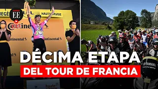 Magnus Cort Nielsen ganó al embalaje la décima etapa del Tour de Francia 2022 | El Espectador