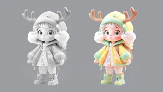 How to Create Adorable Cartoon Mini Figures with ZBrush