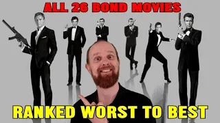 Ranking the James Bond Movies | Every Film Ranked inc. No Time To Die