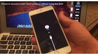 iPhone in recovery mode? Don't restore it without trying this first!