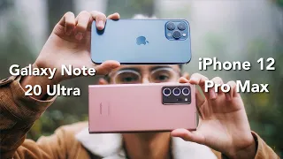 iPhone 12 Pro Max vs. Samsung Galaxy Note 20 Ultra: CÁMARAS en COMPARACIÓN | Video y Foto