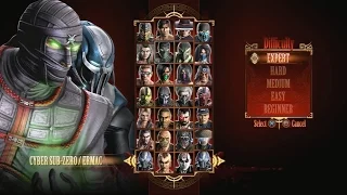 Mortal Kombat 9 - Expert Tag Ladder (Cyber Sub-Zero & Ermac/3 Rounds/No Losses)