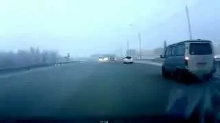 Аварии 2013. Посадил жену за руль. RUSSIA BEST ACCIDENT.