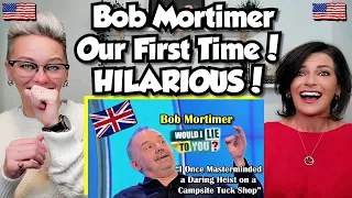 American Couple Reacts: Would I Lie To You? BOB MORTIMER! FIRST TIME Seeing Bob Mortimer EVER!!