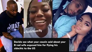 🤣Davido's Cousin B.Red & Wife Faith Xp0se Hìm 4 Flying New Sįdechíck To US