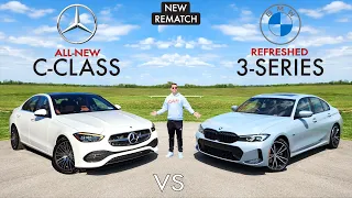 ICONIC SEDANS! -- 2023 BMW 3-Series vs. 2023 Mercedes C-Class: Comparison