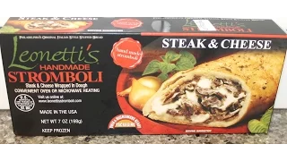 Leonetti’s Handmade Stromboli: Steak & Cheese Review