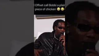 Offset calls Bobbi a unseasoned chicken 😂😂😂