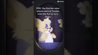 POV: You find the voice actress behind Toodles from The Tom & Jerry Show 🐱🐭