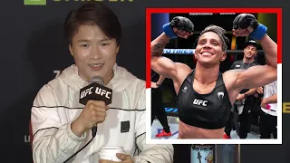 Zhang Weili: 'If She Makes Any Mistake I Will Catch Her and Finish Her' | UFC 292