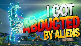 I GOT ABDUCTED BY A UFO! (How To Get Abducted By Aliens In Fortnite)