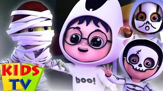 Ghost let's go Hunt | Halloween Scary Nursery Rhymes | Spooky Songs | Baby Cartoon - Kids Tv