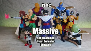 Massive S.H. Figuarts Dragonball Exclusives Unboxing Part 2