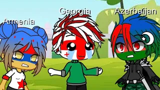 Azerbaijan nation anthem is scary AF! Countryhumans Gacha Club shitpost