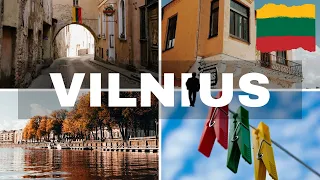 Walking in VILNIUS - Lithuania 🇱🇹- Summer Tour - 4K 60fps (UHD)