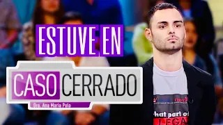 YO ESTUVE EN CASO CERRADO de TELEMUNDO con Dra POLO / DIEGO BRAVO