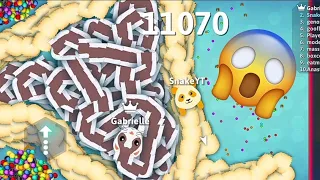 Snake.Io 🐍 Panda Boss Snake Trolling Top 1 Giant Snakes! Epic Snakeio Gameplay