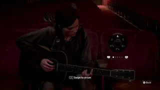 Ellie Plays Guitar - Here Comes the Sun - Last of Us 2