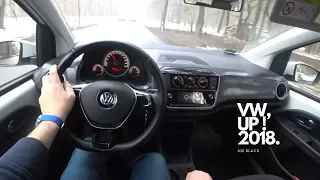 2018 New VW Up 1.0  60 4K | POV Test Drive #044 Joe Black