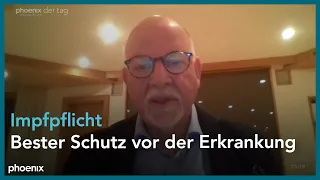 Prof. Martin Exner zur Debatte über eine Corona-Impfpflicht am 20.01.22