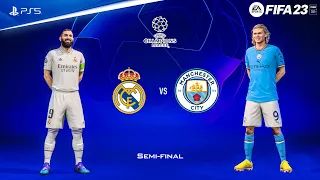 FIFA 23 - Real Madrid vs Man City | UEFA Champions League 22/23 Full Match | PS5™ Gameplay [4K60]