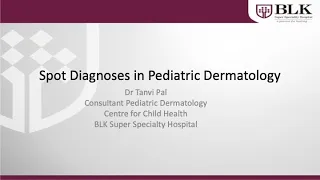 SPOT DIAGNOSES IN DERMATOLOGY